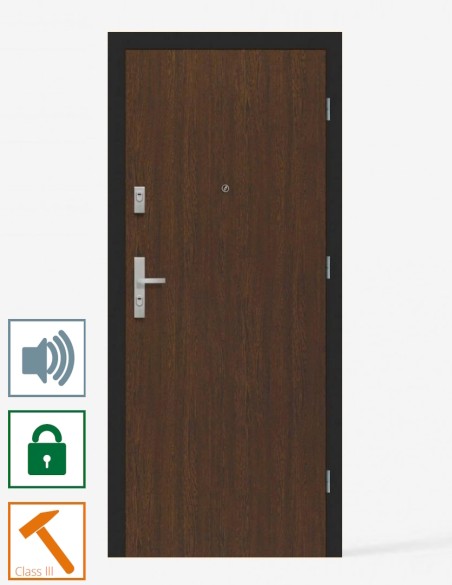 Vidaus įėjomo durys "CERBER PLUS RC2" | Metalinė stakta