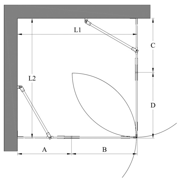Vonios sienelė "HIETAKARI VETRO 548"