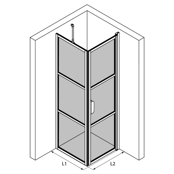 Bathroom wall "HIETAKARI BLAK 760 TOKYO"