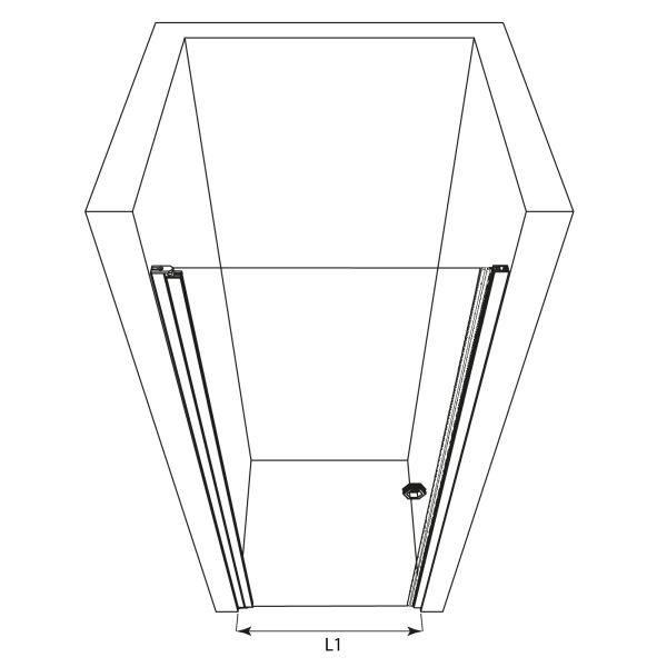 Bathroom wall "HIETAKARI FORMA 382"