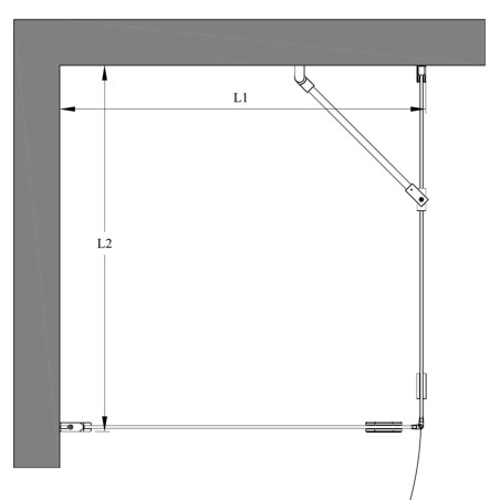 Bathroom wall "HIETAKARI FORMA 368"