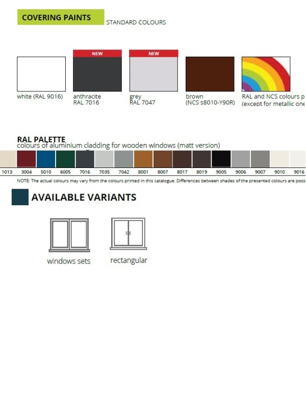 Mediniai langai “EC 90 EI 30“