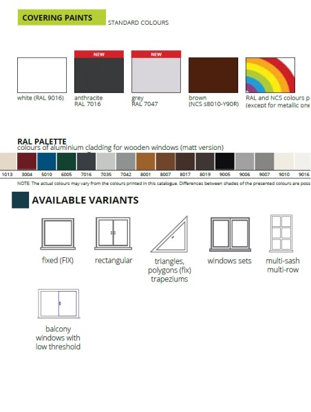 Mediniai langai “SCANDINAVIAN SYSTEM“