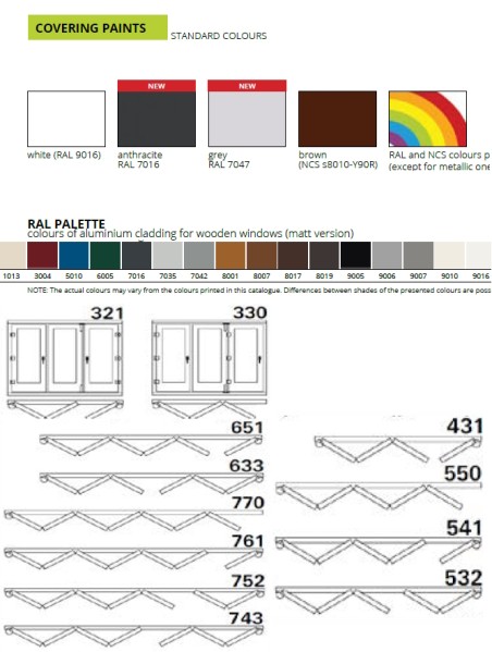 Mediniai-Aliuminiai langai “PATIO FOLD“