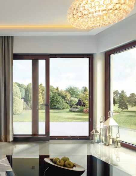 Wood-Aluminium windows PATIO ALVERSA