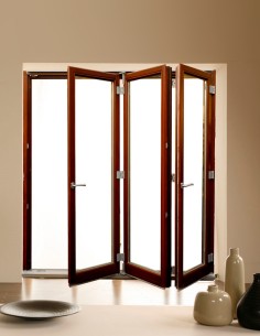 Mediniai-Aliuminiai langai “PATIO FOLD“