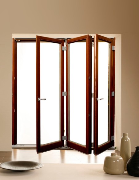 Mediniai-Aliuminiai langai “PATIO FOLD“