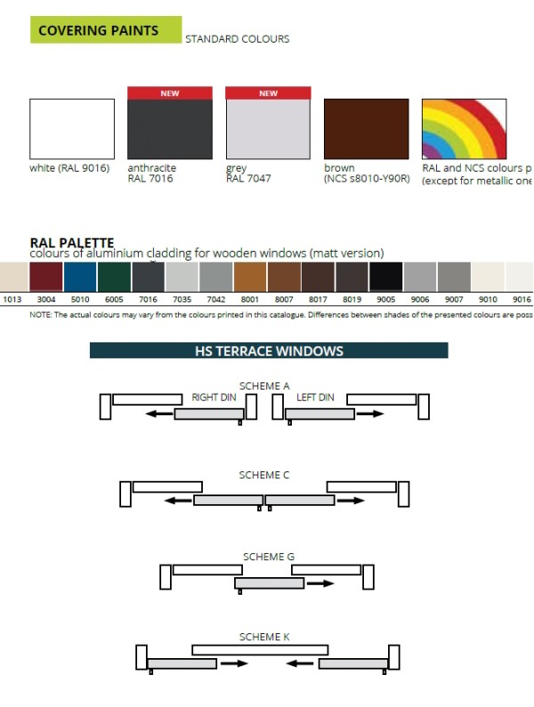 Wooden windows HS EC 90