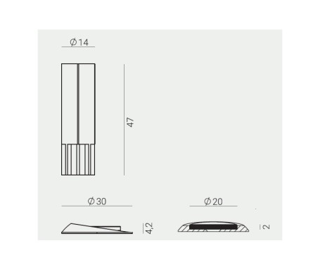 Nematoma magnetinė durų atrama "NUDA STOPPINO 2.0" Matinis nikelis
