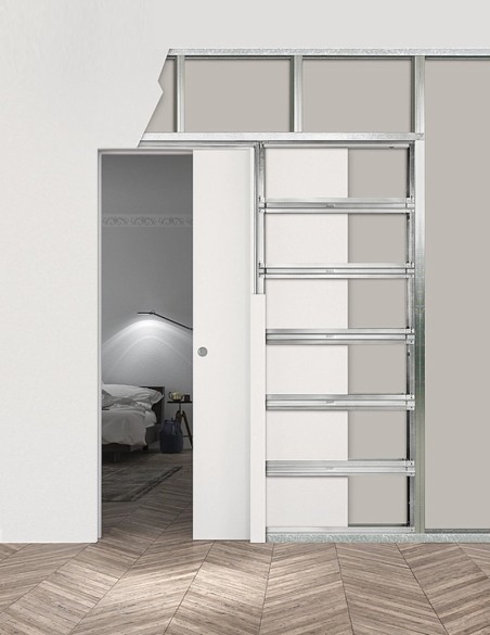 Kasetinės stumdomos durys "DECO V00" ECLISSE