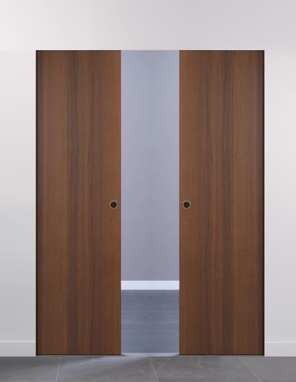 Pocket sliding double doors "INTER-AMBER 00"...