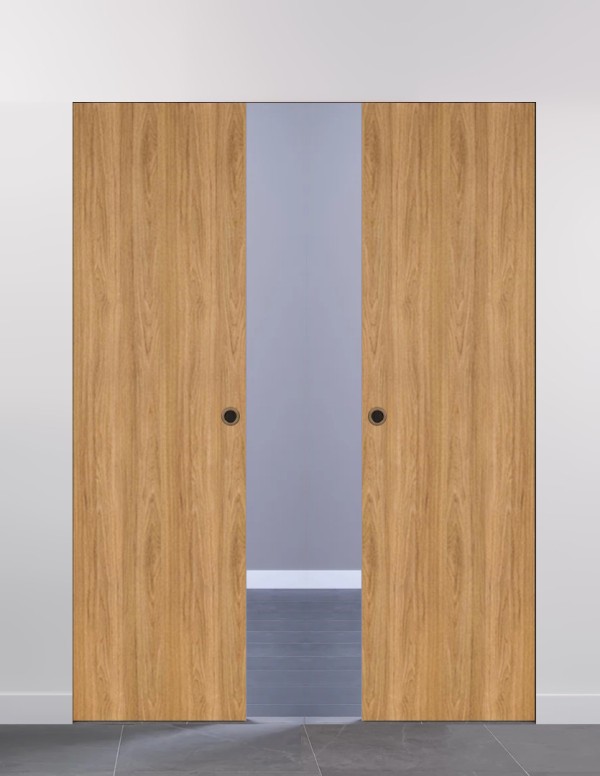 Pocket sliding double doors "IMPULS W01" ECLISSE