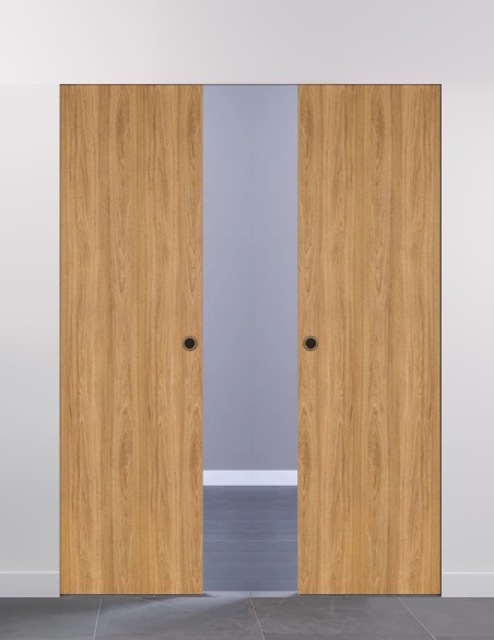 Kasetinės stumdomos dvigubos durys "IMPULS W01" ECLISSE