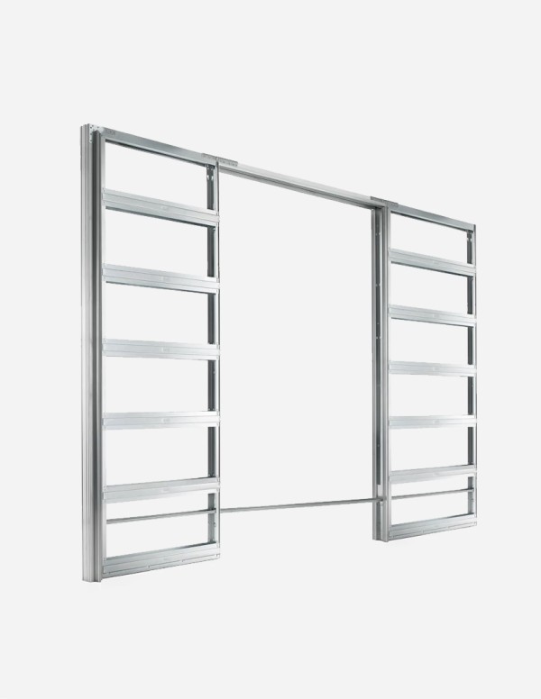 Pocket sliding double doors "SIMPLE 00" ECLISSE