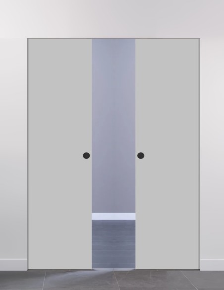 Pocket sliding double doors "HAPTIC 00" ECLISSE