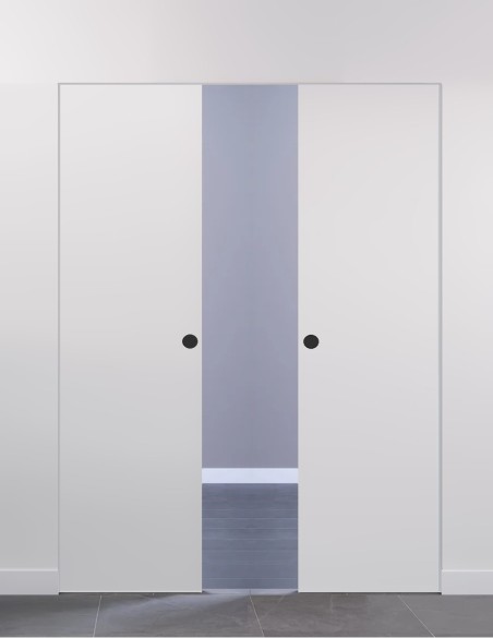 Kasetinės stumdomos dvigubos durys "HARMONY" ECLISSE | Gruntas