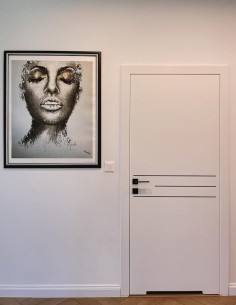 "TIARA W02" Internal doors. Non-rebated 2