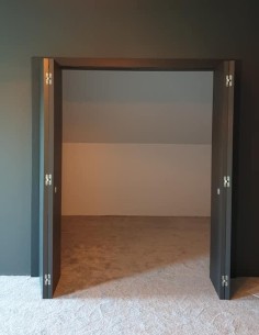 Bifold interior double door "FOLDING" Laminate 2