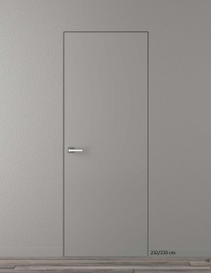 Nematomos vidaus durys "HARMONY" 232/233 cm Laminatas