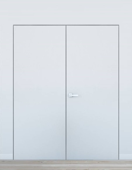 Concealed double door "HARMONY" Primed