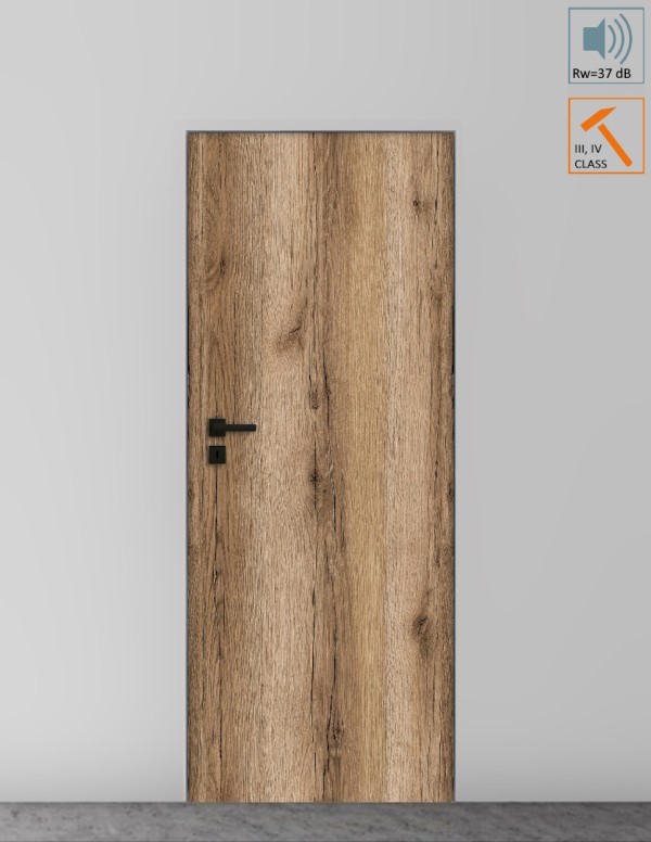 Concealed entrance door "HARMONY INVEST" Laminated