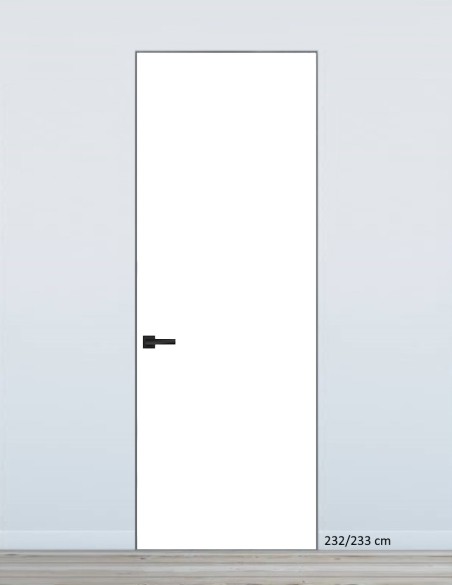 Nematomos vidaus durys "HARMONY" 232/233 cm Dažytos