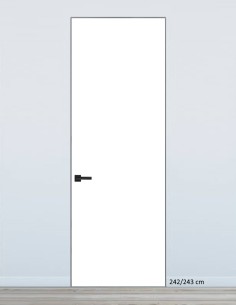 Nematomos vidaus durys "HARMONY" 242/243 cm Dažytos