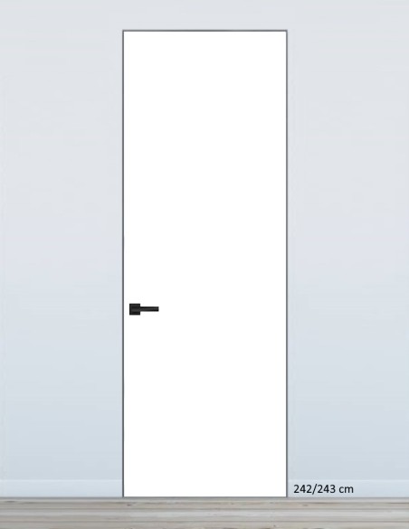 Nematomos vidaus durys "HARMONY" 242/243 cm Dažytos