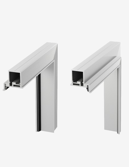 Concealed door "HARMONY" 212/213 cm Veneer